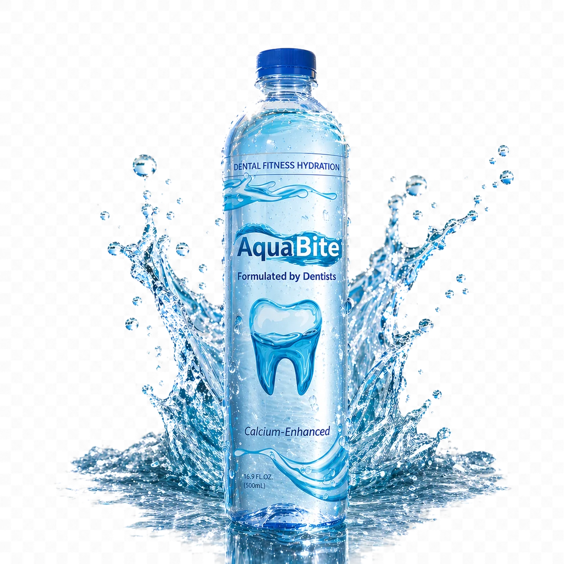 AquaBite calcium-enhanced bottled water